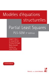 Cover of Modèles d'équations structurelles Partial Least Squares (French edition of the Primer, 2022)